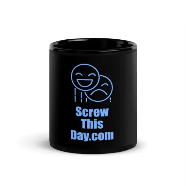 Black Glossy Mug