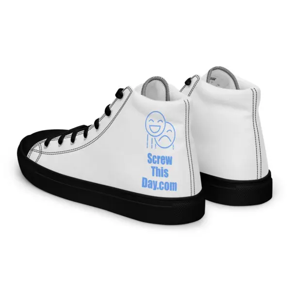 Men’s high top canvas shoes - Image 3