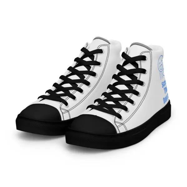 Men’s high top canvas shoes - Image 4