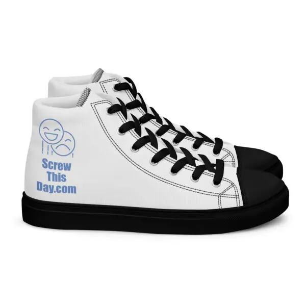 Men’s high top canvas shoes - Image 7