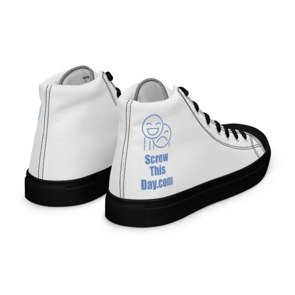 Men’s high top canvas shoes - Image 8