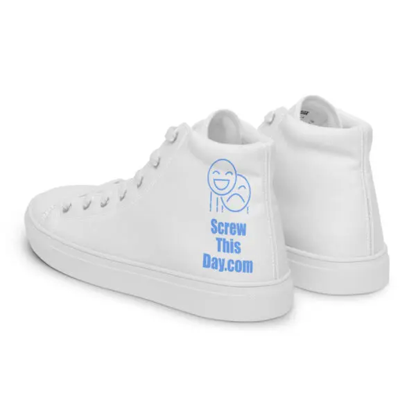 Men’s high top canvas shoes - Image 12