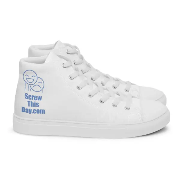 Men’s high top canvas shoes - Image 16