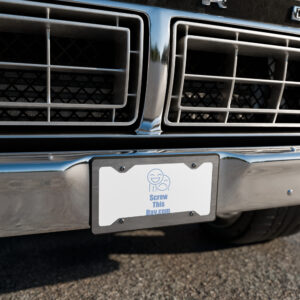 Vanity license plate