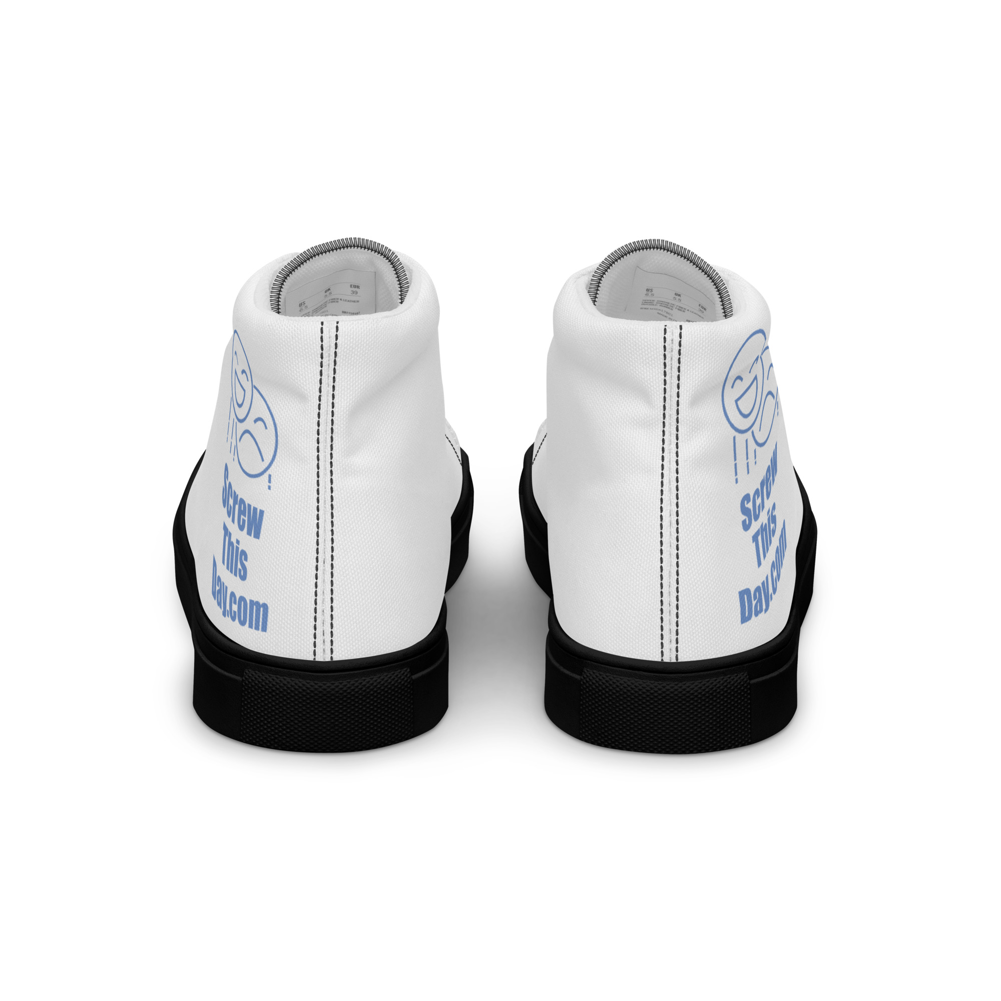 Women’s high top canvas shoes - Image 2