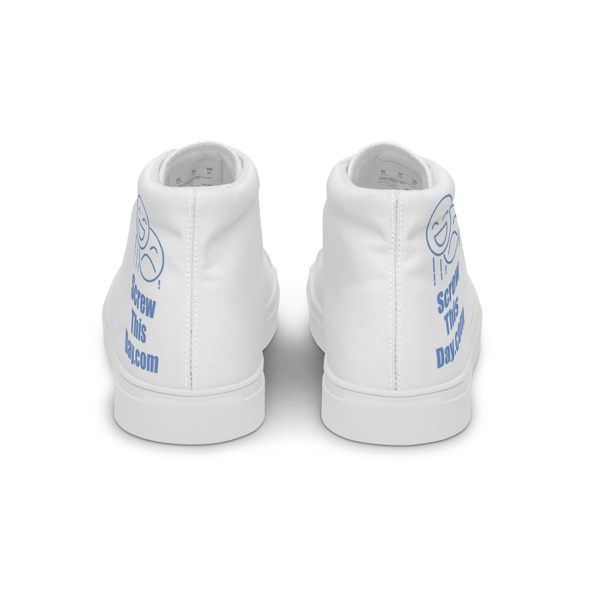 Women’s high top canvas shoes - Image 11