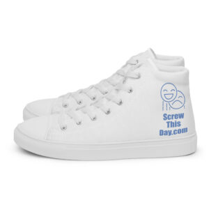 Women’s high top canvas shoes