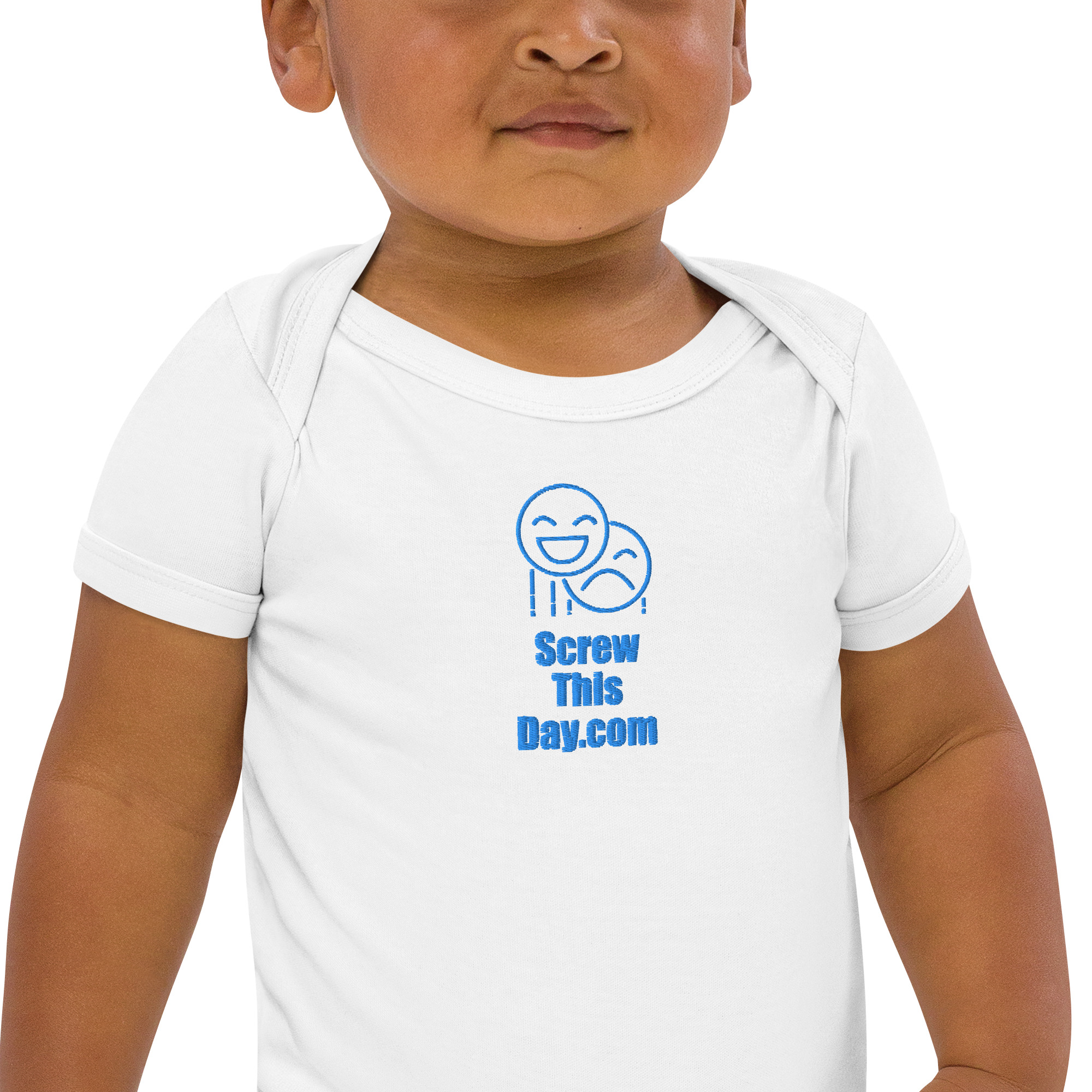Organic cotton baby bodysuit - Image 3