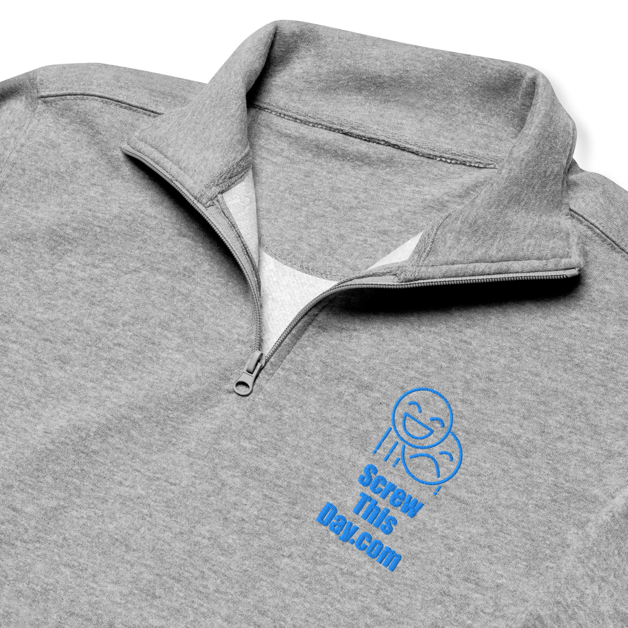 Unisex fleece pullover - Image 3